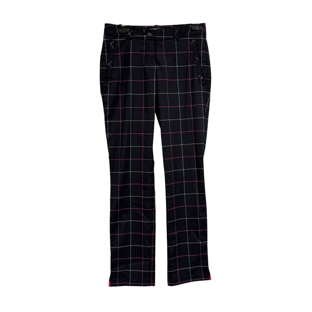 Nike Golf Tour Performance Dri-Fit Windowpane‎ Plaid Women's Pants Size 4